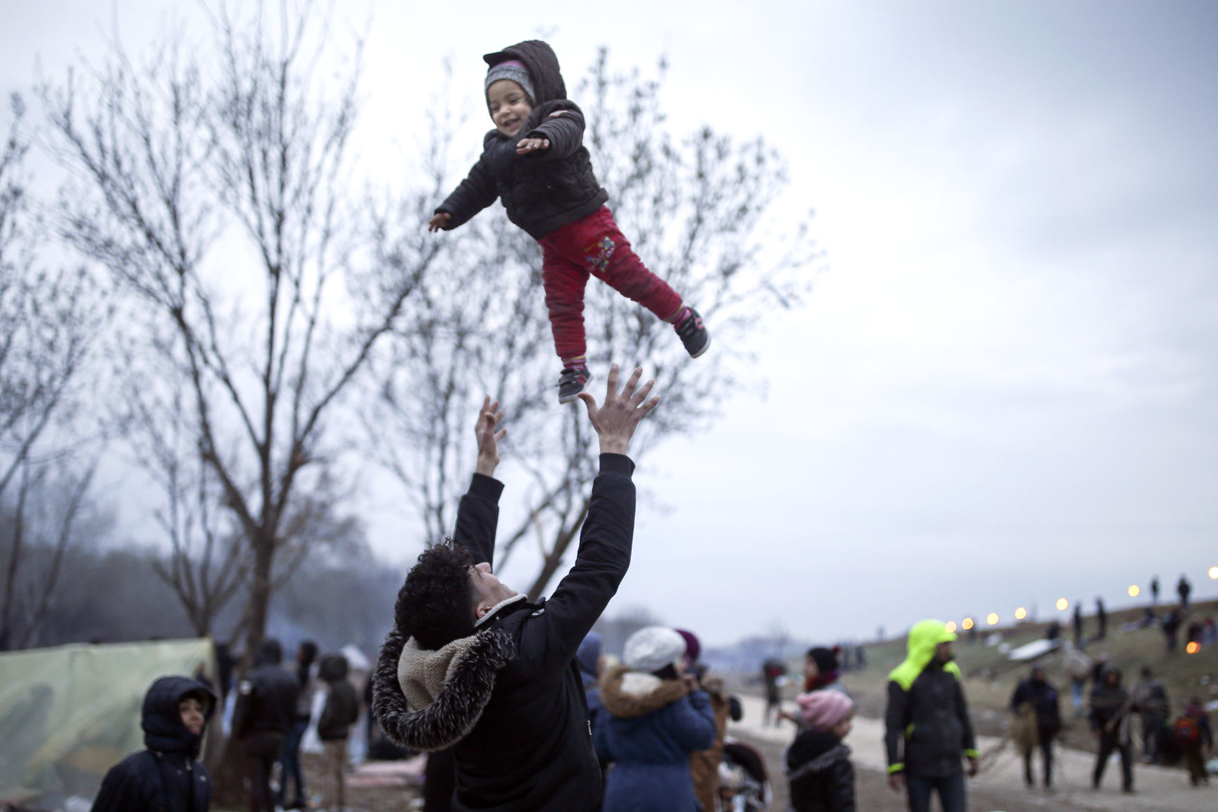 APTOPIX Turkey Greece Migrants
